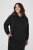 Kaffe Curve Annita Sweatshirt Black - Kapuutsidega pusad - 
