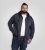 D555 Mansfield Hoodie with Zipper Navy - Sviitrid ja dressipluusid - Meeste suured kapuutsiga jakid suurustes 2XL – 14XL