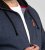 D555 Mansfield Hoodie with Zipper Navy - Sviitrid ja dressipluusid - Meeste suured kapuutsiga jakid suurustes 2XL – 14XL