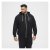 North Latitude Cardigan Hoodie Black - Sviitrid ja dressipluusid - Meeste suured kapuutsiga jakid suurustes 2XL – 14XL