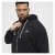 North Latitude Cardigan Hoodie Black - Sviitrid ja dressipluusid - Meeste suured kapuutsiga jakid suurustes 2XL – 14XL
