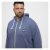 North Latitude Cardigan Hoodie Blue - Sviitrid ja dressipluusid - Meeste suured kapuutsiga jakid suurustes 2XL – 14XL