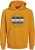 Jack & Jones Codyy Hoodie Yellow - Sviitrid ja dressipluusid - Meeste suured kapuutsiga jakid suurustes 2XL – 14XL