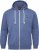 North Latitude Cardigan Hoodie Blue - Sviitrid ja dressipluusid - Meeste suured kapuutsiga jakid suurustes 2XL – 14XL