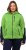 Ulla Popken Contrast Inserts Sweater Knit Hoodie Light Green - Sviitrid ja dressipluusid - 
