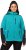 Ulla Popken Contrast Inserts Sweater Knit Hoodie Aquamarine - Sviitrid ja dressipluusid - 