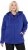 Ulla Popken Sweater Knit Fleece Hoodie Capri Blue - Sviitrid ja dressipluusid - 