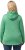 Ulla Popken Melange Knit Fleece Lined Hoodie Spring Green - Sviitrid ja dressipluusid - 
