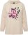 Ulla Popken REBEL LOVE Long Sleeve Graphic Hoodie Vanilla - Sviitrid ja dressipluusid - 