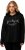 Ulla Popken City Name Graphic Hoodie Black - Sviitrid ja dressipluusid - 