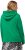 Ulla Popken City Name Graphic Hoodie Emerald Green - Sviitrid ja dressipluusid - 