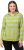 Ulla Popken Mixed Stripe Long Sleeve Hoodie Apple Green - Sviitrid ja dressipluusid - 