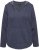 Ulla Popken Open Edged Long Sleeve V-Neck Hoodie Navy - Sviitrid ja dressipluusid - 