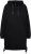 Ulla Popken Longline Lace Up Hoodie Black - Sviitrid ja dressipluusid - 
