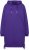 Ulla Popken Longline Lace Up Hoodie Purple - Sviitrid ja dressipluusid - 