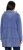 Ulla Popken Tiered Flounce Panel Zip Up Hoodie Atlantic Blue - Sviitrid ja dressipluusid - 