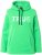 Ulla Popken TRUE Lettering Hoodie Mint Green - Sviitrid ja dressipluusid - 