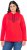 Ulla Popken TRUE Lettering Hoodie Neon Red - Sviitrid ja dressipluusid - 