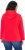 Ulla Popken TRUE Lettering Hoodie Neon Red - Sviitrid ja dressipluusid - 