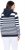 Ulla Popken Oversized Striped Long Sleeve Hoodie Ink Blue - Sviitrid ja dressipluusid - 