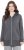 Ulla Popken Decorative Seam Zip-Up Hoodie Graphite Grey - Sviitrid ja dressipluusid - 