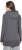 Ulla Popken Decorative Seam Zip-Up Hoodie Graphite Grey - Sviitrid ja dressipluusid - 