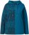 Ulla Popken Split Print LOVE Hoodie Teal - Sviitrid ja dressipluusid - 