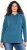 Ulla Popken Rhinestone Drawstring Moon Wash Hoodie Teal - Sviitrid ja dressipluusid - 