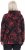Ulla Popken Fleece Flower Print Zip-Up Hoodie Black - Sviitrid ja dressipluusid - 