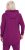 Ulla Popken Contrast Piping Zip-Up Hoodie Pink Berry - Sviitrid ja dressipluusid - 