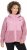 Ulla Popken Mixed Texture Hoodie Wildberry - Sviitrid ja dressipluusid - 