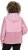 Ulla Popken Mixed Texture Hoodie Wildberry - Sviitrid ja dressipluusid - 