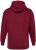 JP1880 Hoodie with Embroidery Aubergine - Sviitrid ja dressipluusid - Meeste suured kapuutsiga jakid suurustes 2XL – 14XL