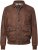 JP1880 Finest Goat Suede Leather Blouson Tobacco Brown - Jakid ja joped - Joped, suured suurused: 2XL – 12XL