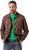 JP1880 Finest Goat Suede Leather Blouson Tobacco Brown - Jakid ja joped - Joped, suured suurused: 2XL – 12XL