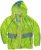Ulla Popken Neon Rain Jacket Activewear Safety Yellow - Joped - 