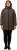Ulla Popken HYPRAR Water Repellent Fully Lined Jacket Mocha - Joped - 