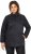 Ulla Popken Quilted Water Repellent Shirt Jacket Black - Joped - 