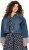 Ulla Popken Wide Cuff Denim Jacket Blue Denim - Joped - 