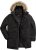 Men Plus Parka With Fur Hood Black - Jakid ja joped - Joped, suured suurused: 2XL – 12XL