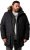 Men Plus Parka With Fur Hood Black - Jakid ja joped - Joped, suured suurused: 2XL – 12XL
