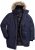 Men Plus Parka With Fur Hood Navy - Jakid ja joped - Joped, suured suurused: 2XL – 12XL