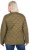 Ulla Popken HYPRAR Lightweight Quilted Water-Repellent Jacket Olive - Joped - 