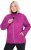 Ulla Popken HYPRAR Lightweight Quilted Water-Repellent Jacket Berry - Joped - 