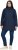 Ulla Popken HYPRAR Laser Quilted Jacket Navy - Joped - 