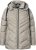 Ulla Popken HYPRAR Water-Repellent Quilted Jacket Medium Grey - Joped - 