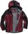 Ulla Popken HYPRAR Lightweight Triple Function Jacket Dark Berry - Joped - 