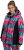 Ulla Popken HYPRAR Graphic Stripe Fully Lined Ski Jacket Teal - Joped - 