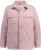 Ulla Popken Wavy Quilted Fully Lined Lightweight Jacket Old Pink - Joped - 