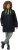 Ulla Popken HYPRAR Triple Function Contrast Trim Quilted Lining Jacket Navy - Joped - 